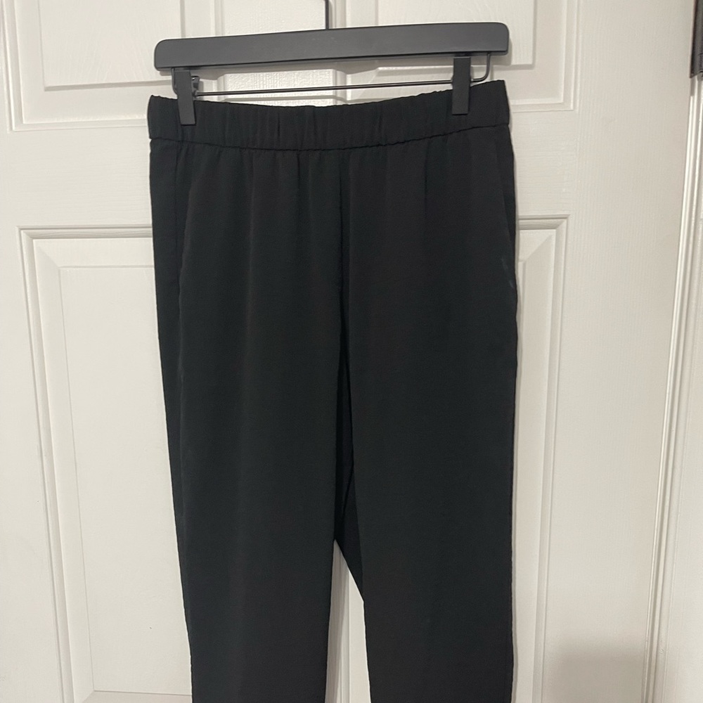 Black H&M silk pants